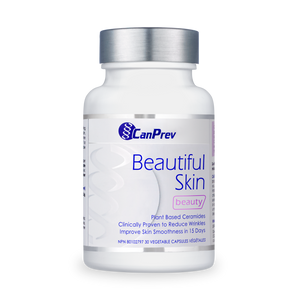 CANPREV 神經醯胺 素食膠囊 30粒 Beautiful Skin Ceramosides™  30 vegetable capsules.