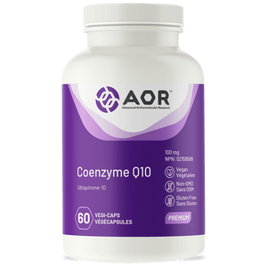 AOR 心臟輔酵素Q10 素食膠囊 100 亳克 60粒 PRO COENZYME Q10 UBIQUINONE-10 100MG 60 CAPS