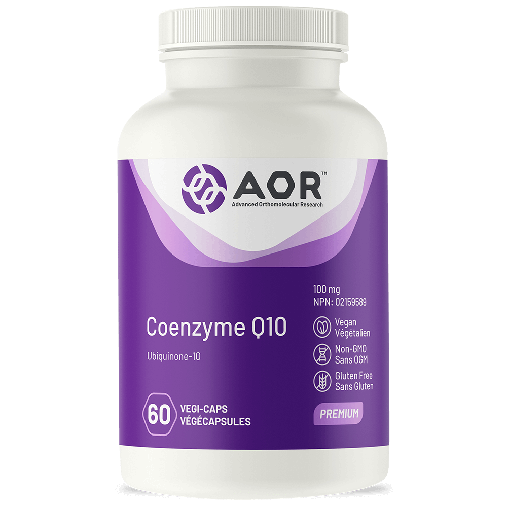 AOR 心臟輔酵素Q10 素食膠囊 100 亳克 60粒 PRO COENZYME Q10 UBIQUINONE-10 100MG 60 CAPS