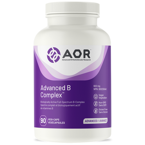 AOR 升級版維他命B群 602亳克180粒素食膠囊  Advanced B Complex  180 VCAPS