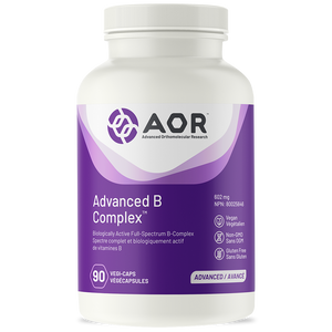 AOR 升級版維他命B群 602亳克180粒素食膠囊  Advanced B Complex  180 VCAPS