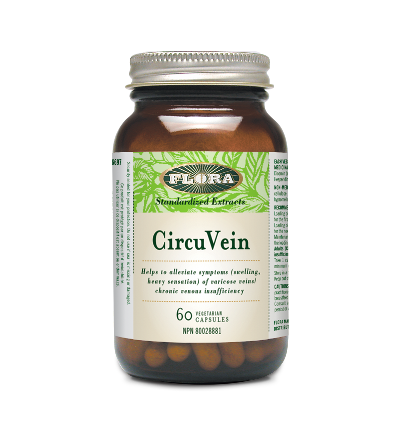 FLORA 靜脈曲張舒緩  60 粒膠囊  CIRCU VEIN 500 MG 60 VCAPSULES