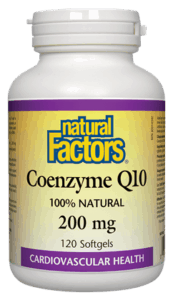 Natural Factors 輔酶 Q10 200亳克 120軟膠囊