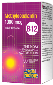 NATURE FACTORS  維生素 B12 1000微亳克  90 錠