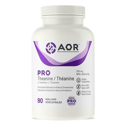 AOR 左旋茶胺酸 225亳克 90粒素食膠囊 PRO THEANINE 90 VEGI-CAPSULES